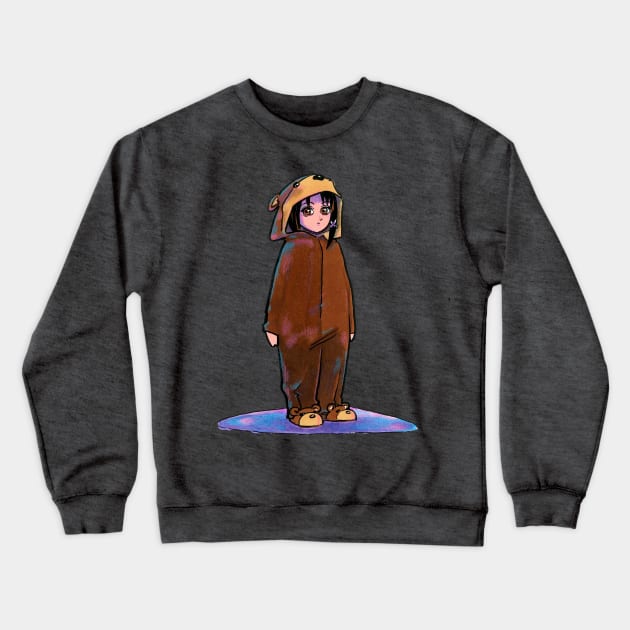 Let's All Love Lain Crewneck Sweatshirt by Phosfate